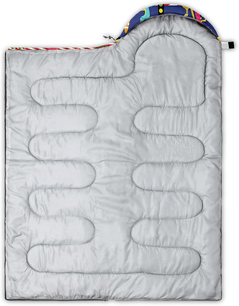 QOOMO Camping Sleeping Bags,3 Season Warm & Cool Weather,Lightweight,Waterproof Sleeping Bags for Adults & Kids,Traveling,and Outdoors - Image 5
